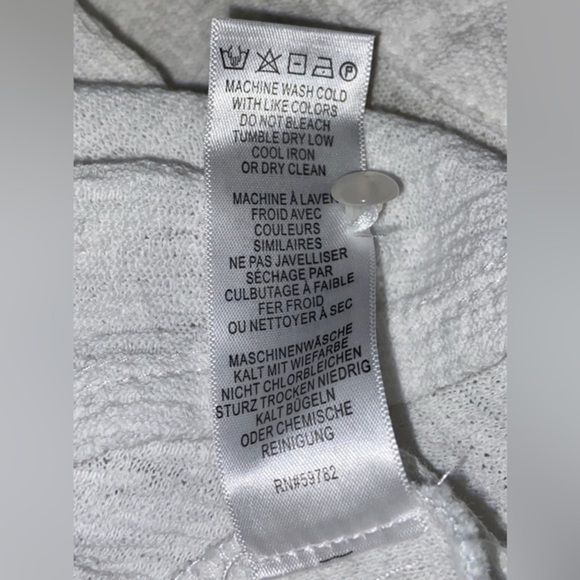 Women’s Anthropologie Adrianna Papell GAUZY CREPE CROCHET HALTER TOP Sz medium - Picture 7 of 15